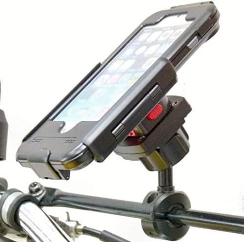 BUYBITS TiGRA BikeConsole Здрав Водоустойчив Калъф с монтиране на велосипед бара за iPhone 8 Plus (5.5 )