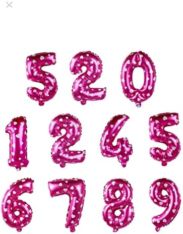 32-инчов розово регистрационния номер на топка, с красив принтом във формата на сърце (5)