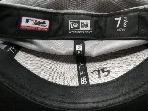 Бейзболна Шапка Paco Rodriguez Los Angeles Dodgers, Използвана В играта, Размер на Шапки 7 3/8 - бейзболни Шапки,