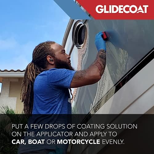 Гъба-апликатори Glidecoat Ceramic Coating 6 Бр.- Лапа-апликатори за части за автомобили, лодки, Мотоциклети,