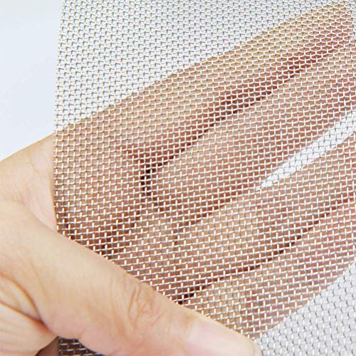 3 опаковки на мрежа от метални мрежи, тъкани от неръждаема стомана A4 304, 8x12 см (21x30 см), 20 дупки с дупки 0,9 мм,
