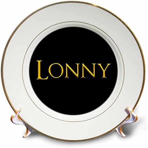 3дРоуз Лони - Легендарния име за момче в Америка. Жълти на черни ключодържатели (cp-376094-1)