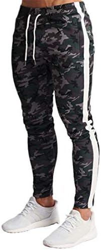 Andongnywell Мъжки Спортни Панталони за джогинг и Спортни Панталони Леки Спортни панталони с джобове на Панталон