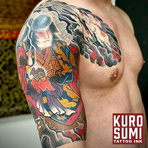 Kuro Sumi Kane Green, Подходящ за вегани, Професионални мастила 1,5 мл