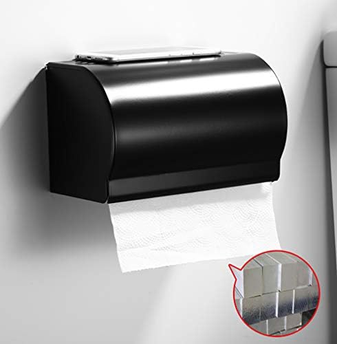 Космически Алуминиев Държач за Тоалетна хартия, Водоустойчив влагоустойчив, отговарят на високи Държач За Тоалетна