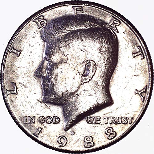 1988 Г Кенеди Полдоллара 50 цента е Много Добре