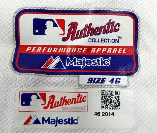 2014 Питсбърг Пайрэтс Яо-Хсун Йънг Освободен Бяла риза Kiner P 900 - Използваните в играта тениски MLB