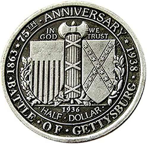 Възпоменателни Монети на Съединените Щати Semini 1936 Чуждестранни Копие на Любителски Колекция Бижута Ръчна изработка на Сувенири, Декорация на Дома, Подаръци