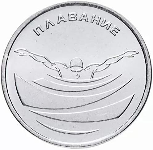 Монета Drester 1 Рубла 2019 Г., Серия Спортни проекти Declain, Медно- Никелова Монета за Гмуркане