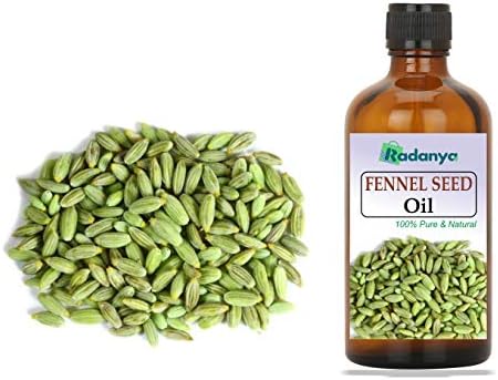 Етерични Масла RADANYA Fennel Seed Oil Чисти Натурални Ароматерапевтические Масло 3 МЛ-1000 мл