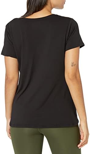 Дамски технологичная еластична тениска Essentials с къс ръкав и V-образнымвырезом (на разположение в големи размери), Мультиупаковки