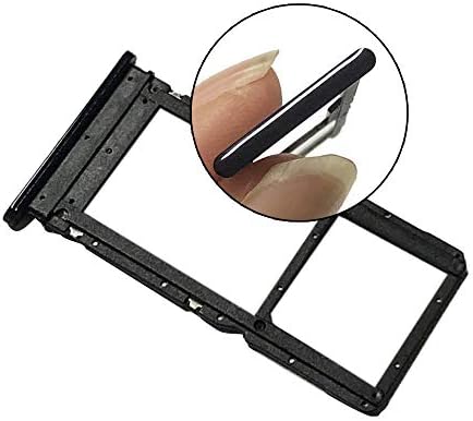 GinTai Черен Слот за притежателя на СИМ-карти Micro SD Подмяна на тавата за Motorola Moto G Power XT2041-4