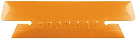 Висящи за висящи папки Pendaflex 4312Ora, 1/3 Мъжец, 3 1/2 инча, Оранжев издърпване / Бялата паста, 25 бр. / опаковане.