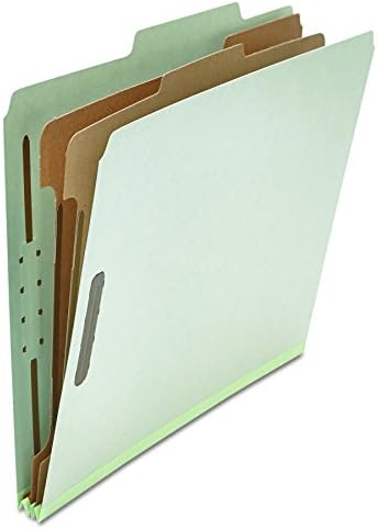 Универсална папка за класификация на печатни платки 10272, писмо, шестисекционная, сиво (кутия от 10)