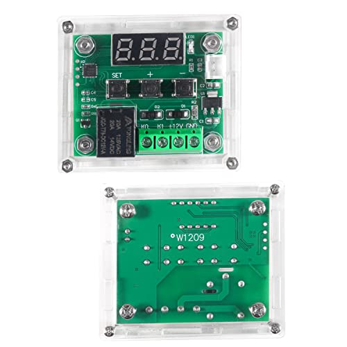 4шт W1209 12 vdc Цифрова Платка контролер за температура на Микро Цифров Термостат -50-110 ° C Електронен Модул