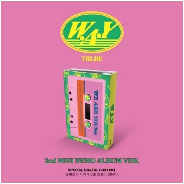 TRI.BE W. A. Y 2-ри мини-албум на НЕМО Платформа версия на 1p карта на НЕМО тип NFC + фотокарточка отзад + фотокарточка