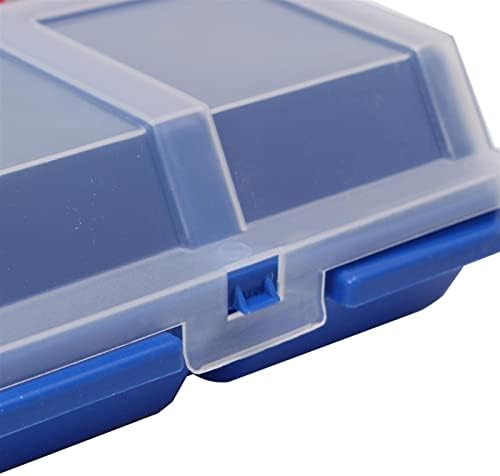 Кутия за инструменти Кутия за съхранение на детайли, Инструменти Пластмасова отделение с капак Кутия за инструменти за