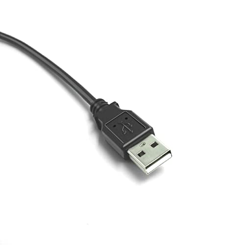 Необходим 10-инчов къс кабел за зарядно Micro USB от A до Micro B черен цвят за зареждане и синхронизация на Android (10 инча /0,8 метра)