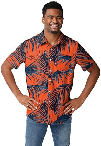 Мъжка риза FOCO NFL с цветен Тропически принтом копчета