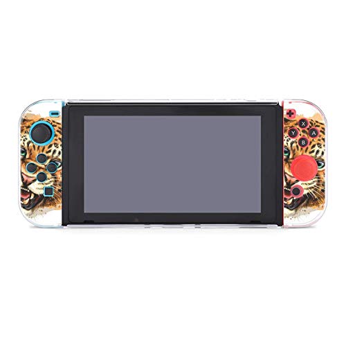 Калъф за Nintendo Switch Growling Леопард, Комплект от пет елементи, Защитен Калъф, Аксесоари за Игралната конзола Switch