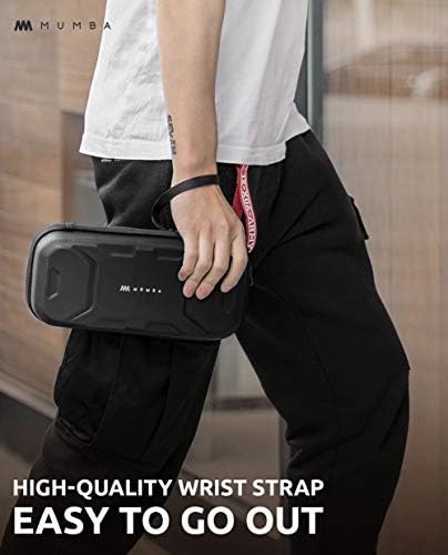 Калъф за носене Mumba за Nintendo Switch OLED и Nintendo Switch, [версия Plus] Преносима защитна чанта за носене, чанта за носене за blade / боен калъф [с Голям капацитет] (черен)