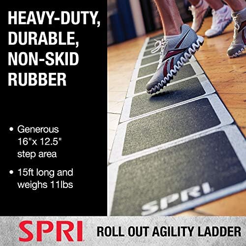 Обзавеждане за тренировка на скоростта по стълбите Подвижност SPRI Roll-Out - Симулатори за спорт: Футбол, Мини-футбол, Бейзбол,