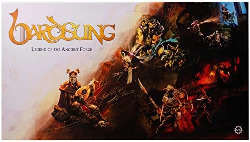 Steamforged Games Bardsung: Legend of The Ancient Forge – Настолна игра за 1-5 играчи – 45-60 минути на геймплея –