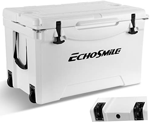EchoSmile 25/30/35/40/75-литров Охладител с ротоформованием, на 5-дневен Охладител за лед Protale, Ракла за лед, подходящи за барбекю, къмпинг, пикник и други дейности на открито