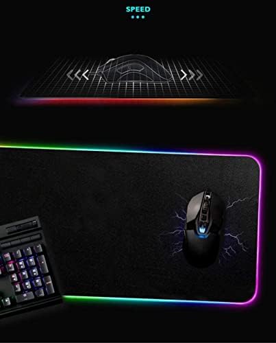 Подложки За мишки War Thunder Подложка за мишка RGB Игри Голям LED PC XXL Gamer Клавиатура С Подсветка Подложка