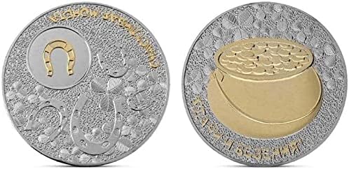 Монета на Повикване Руски Двуцветен Възпоменателни Монети, Позлатени Монети Копие Криптовалют Възпоменателни Монети, Предмети