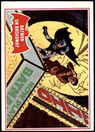 1966 Topps 44 Батман на Бродуей (пощенска Картичка) VG/EX