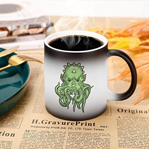 Скъпа Кафеена Чаша със Същества от Митовете на Ivelina, Термочувствительная Чаша, с Променящ се Цвят, Керамична Чаша,