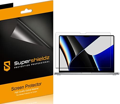 Защитно фолио Supershieldz (3 опаковки) anti-glare (матов) е Предназначена за новия MacBook Pro 16 инча (2021-2023) [M2