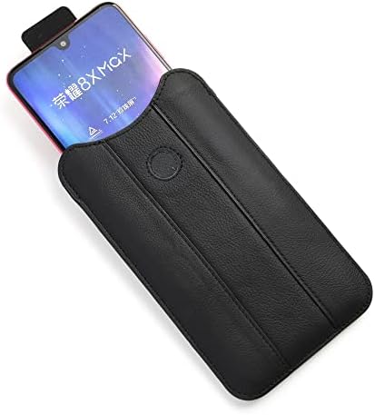 Чанта-кобур за носене на ръка, Мъжка Кожена Кобур за мобилен телефон, Съвместима с iPhone 12 Mini, SE 2020,11 Pro, X,
