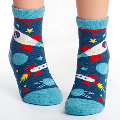Стивън Джоузеф, Чорапи за малки момчета И Момичета, Унисекс, Нескользящие Модни Памучни Чорапи За екипажа