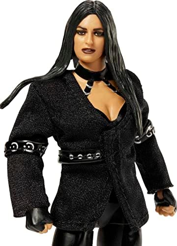 Фигурка на Mattel WWE Sonya Deville от елитната колекция, голяма Луксозна ставни и реалистични детайли с култови аксесоари,