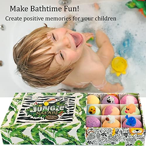 Бомбочки за баня за деца с Изненада Вътре - Семейна опаковка
