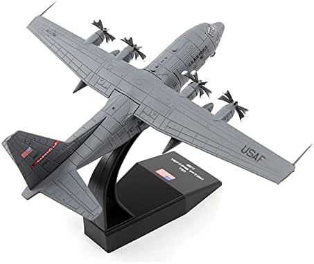 Модели на самолети 1:200 Molded модел на самолет за САЩ AC-130 Gunship Модел на самолет От сплав C-130 Hercules Транспортен самолет Графичен Дисплей