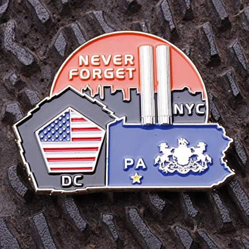 Никога не забравяйте монета повикване 9-11 - Монета повикване операция OEF Трайна свобода - Невероятни военни