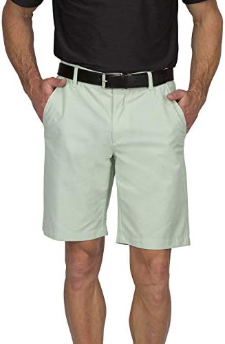 Мъжки къси панталони за голф Dry Fit с Вътрешен шев 10 инча - бързо съхнещи Ежедневни панталони Chinos с Еластичен колан
