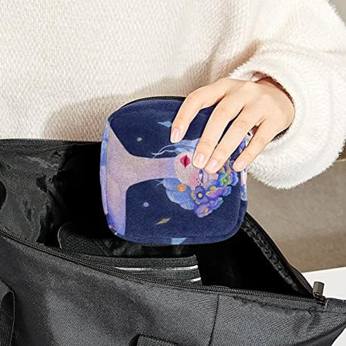 ORYUEKAN Чанта за съхранение на хигиенни кърпички, Чанта за Менструална Чаши, Преносими Чанти за съхранение на Хигиенни