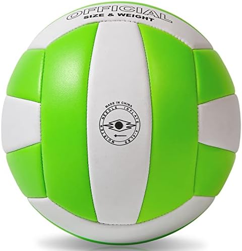EVZOM Супер Мек Волейбольный Топка за Плажен Волейбол Официално Размер 5 на улица/На закрито/басейн/Фитнес зала/Тренировки