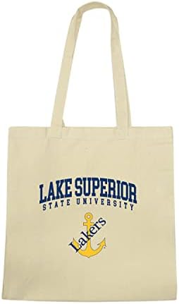 Чанта W REPUBLIC Lake Superior State University Лейкърс Seal College Tote Bag