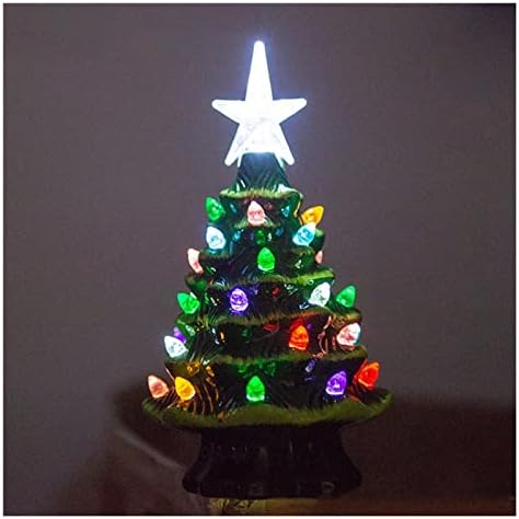 Коледно дърво от Изкуствени Керамични лампи за Коледната елха, Използвани в трапезарията, Хола, Маса за Декорации за