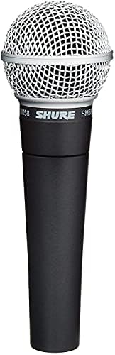 Кардиоидный Динамичен Вокален микрофон Shure SM58-LC с микрофонным кабел Pig Свиня XLR с дължина 10 Метра