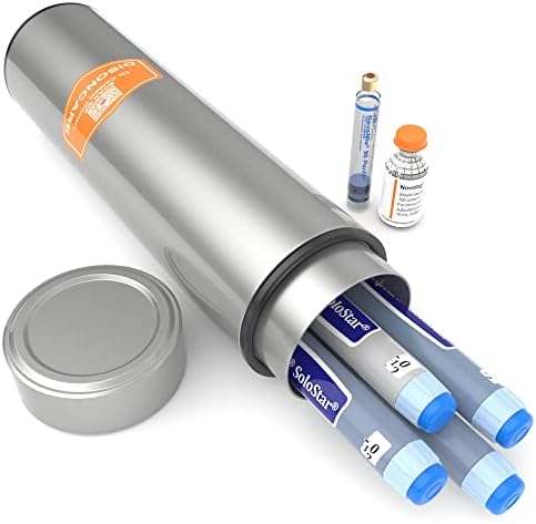 Пътен калъф-охладител за инсулин DISONCARE - комплект от 2 теми