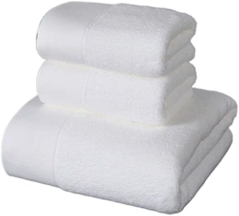 JFUYJK Кърпа Комплект хавлиени кърпи Подарък кутия Памучни кърпи за баня на Три комплекта За възрастни Уголемено