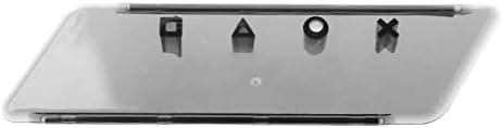 Вертикална поставка CKXIN за PS4 Slim /PS4 Pro - долно Оттичане на притежателя 2 в 1, Поставка за конзолата, Основата на конзолата Playstation 4 Slim/Pro (черна)