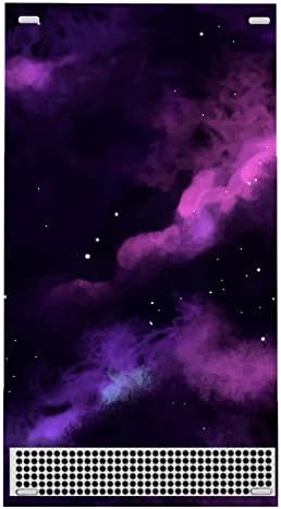 PlayVital Purple на Deep Space Потребителски Винил Скинове за Xbox Серия S, Амбалажна Стикер, Стикер за конзола
