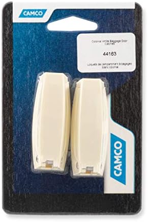 Затвори етикет за врати Camco 44163 - 2 опаковки (Colonial бял)